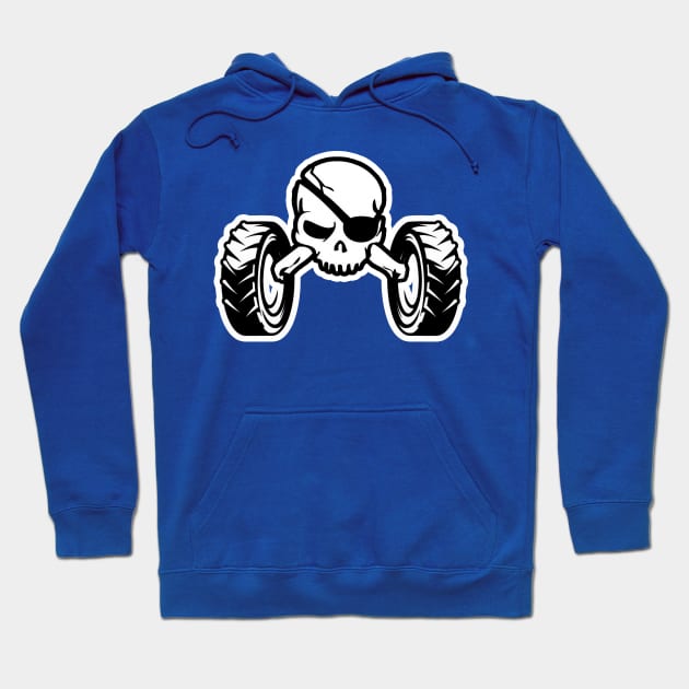 skull ATV Hoodie by yinon-h